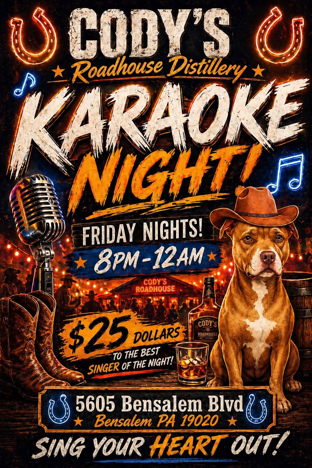 An event poster.