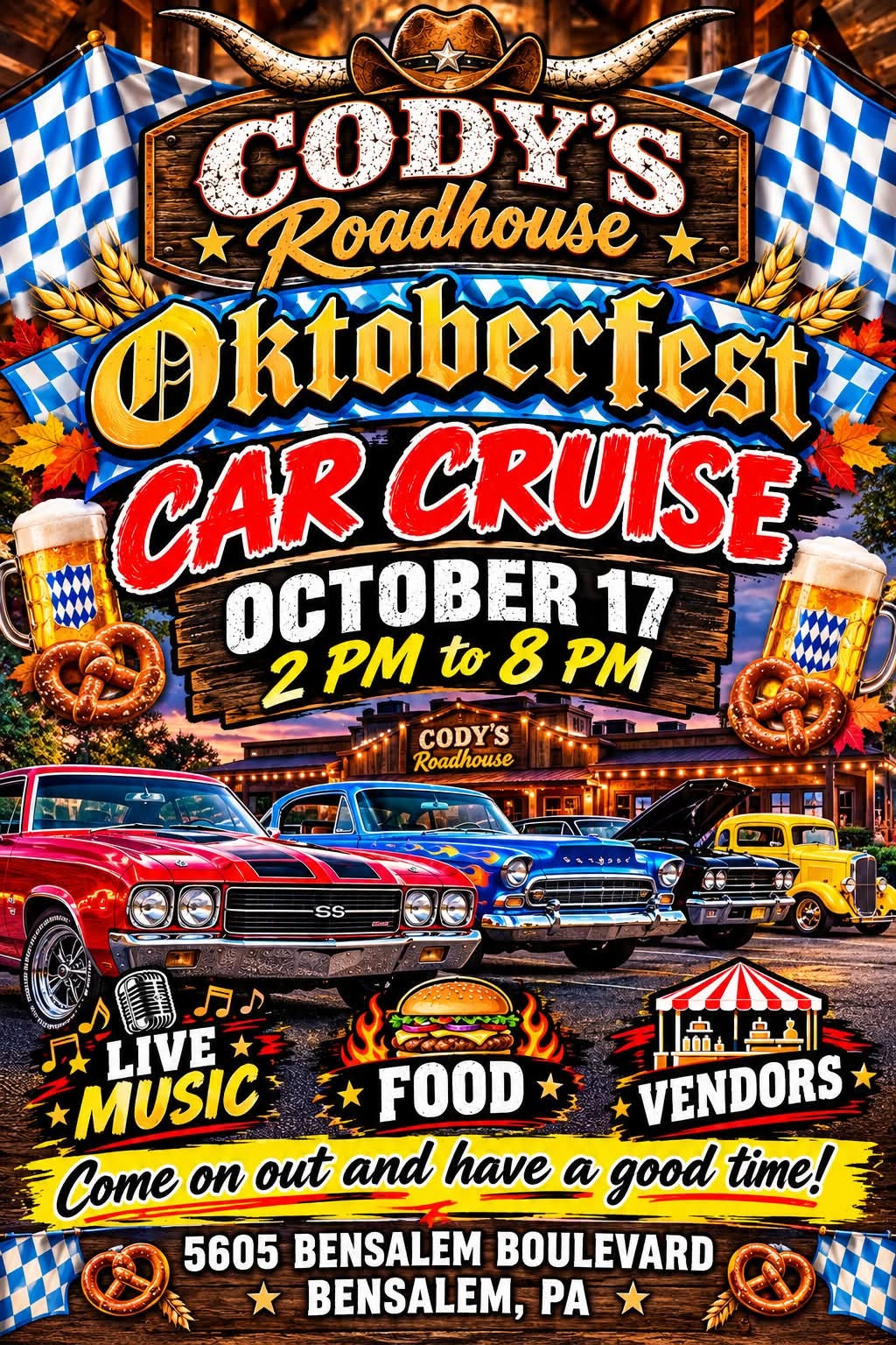 An event poster