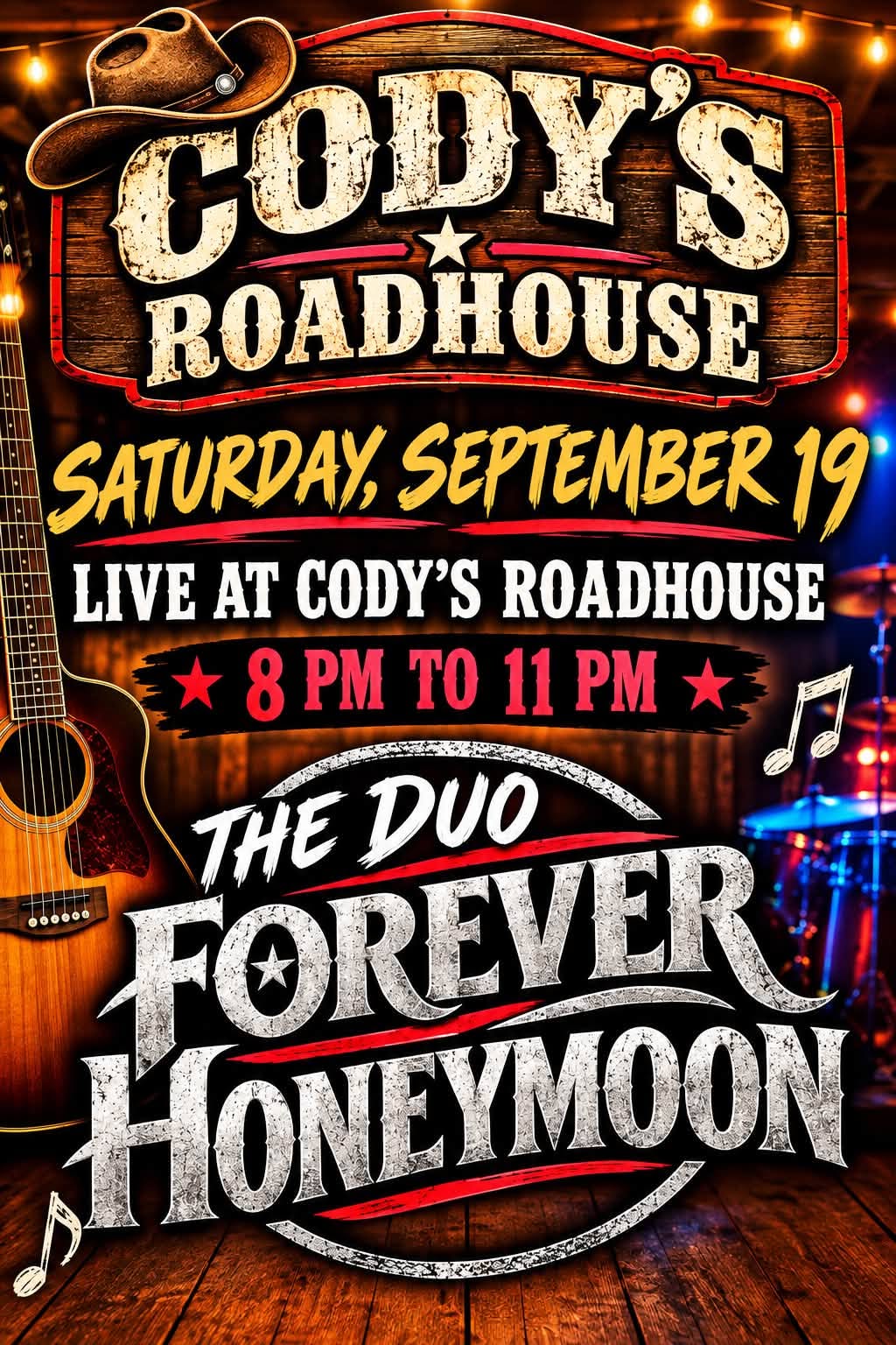 An event poster.
